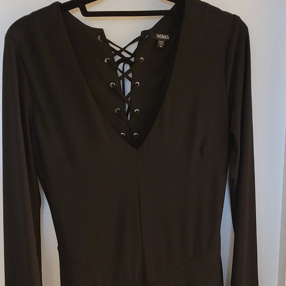 Black short party dress
